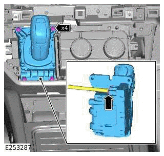 Transmission Control Switch - Removal and Installation